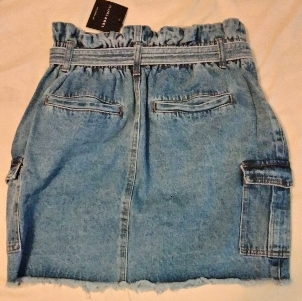 JLUXELABEL Cargo Denim Skirt - Picture 5 of 6